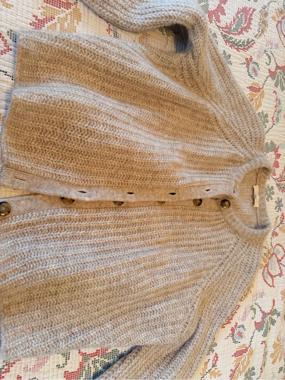 Sezane EMILE CARDIGAN - light beige - Picture 3 of 10